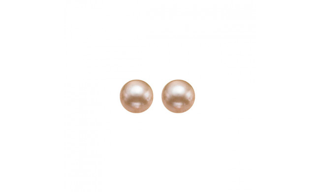 Gems One Silver Pearl (2 Ctw) Earring - FPPS4.5-SS