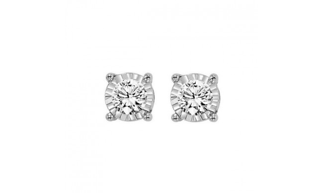 Gems One 14Kt White Gold Diamond (1Ctw) Earring - FE1259/100-4WC