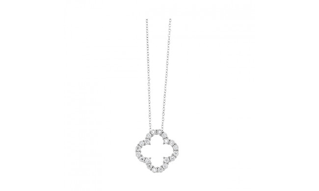 Gems One 14Kt White Gold Diamond (1/6Ctw) Necklace - PD10740-4WSC