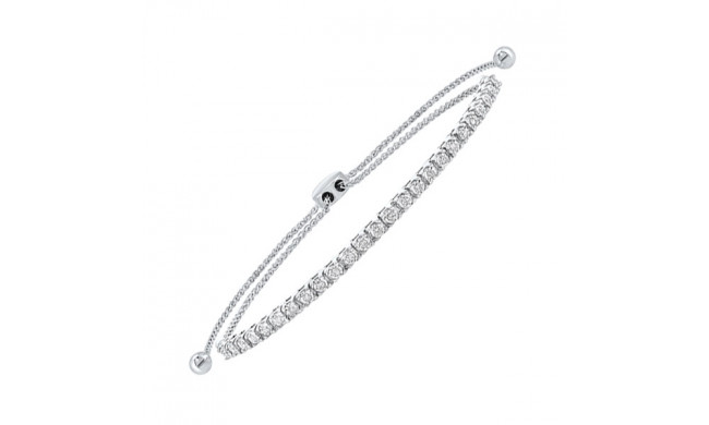 Gems One 14Kt White Gold Diamond (1/4Ctw) Bracelet - FB1168/25-4WC