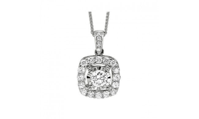 Gems One 14Kt White Gold Diamond (3/4Ctw) Pendant - FP1422/75-4WC