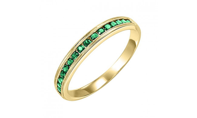 Gems One 10Kt Yellow Gold Emerald (1/3 Ctw) Ring - FR1033-1Y