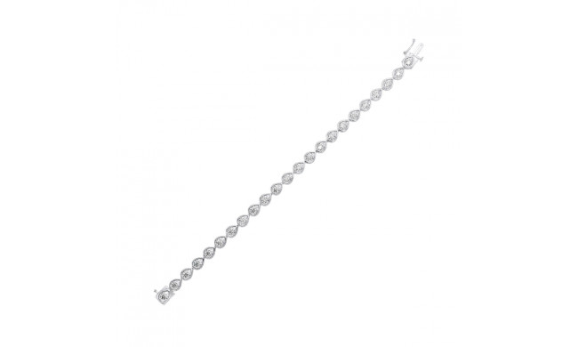 Gems One 14Kt White Gold Diamond (2 1/2Ctw) Bracelet - BC10250-4WD