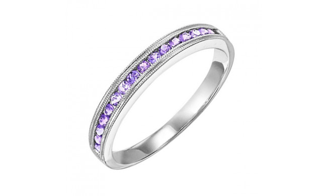 Gems One 14Kt White Gold Syn Alexandrite (1/3 Ctw) Ring - FR1275-4W
