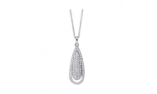 Gems One Silver Pendant - PD10541-SS