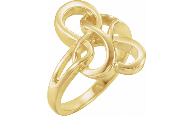 14K Yellow Freeform Ring - 50325961P