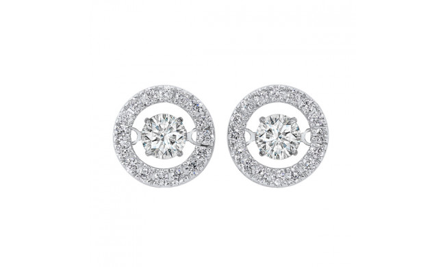 Gems One 14Kt White Gold Diamond (1Ctw) Earring - ROL1210-4WC
