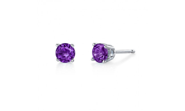 Stanton Color 14k Gold Amethyst Earrings