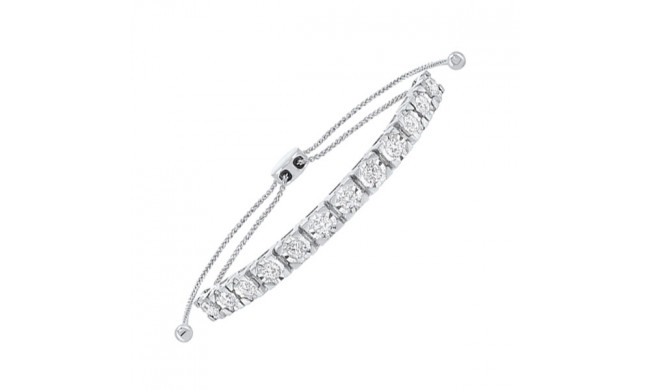 Gems One 14Kt White Gold Diamond (1 1/2Ctw) Bracelet - FB1168/150-4WC