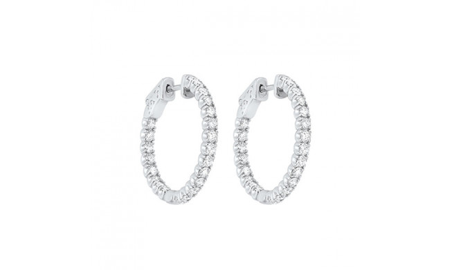 Gems One 14Kt White Gold Diamond (2Ctw) Earring - FE1186-4WC