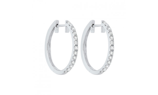 Gems One 14Kt White Gold Diamond (3/4Ctw) Earring - ER10150-4WB