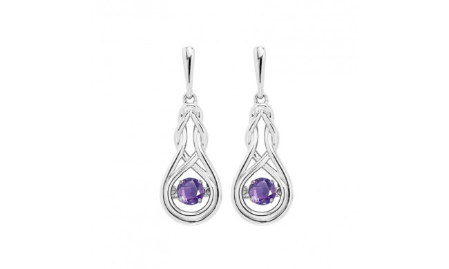 Gems One Silver (SLV 995) Rhythm Of Love Fashion Earrings - ROL2238CRM