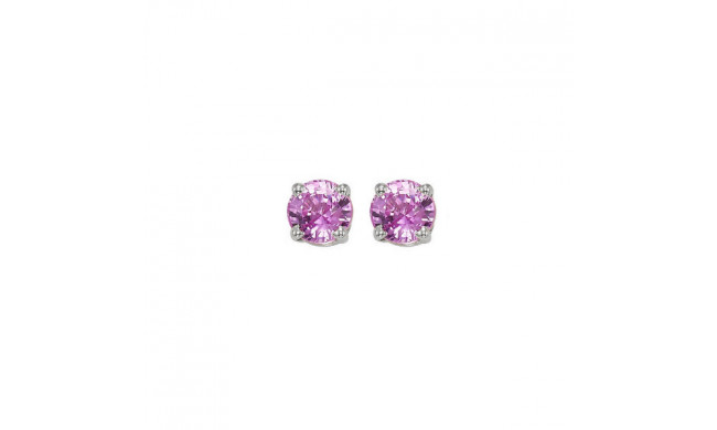 Gems One 14Kt White Gold Pink Sapphire (1/2 Ctw) Earring - EPR40-4W