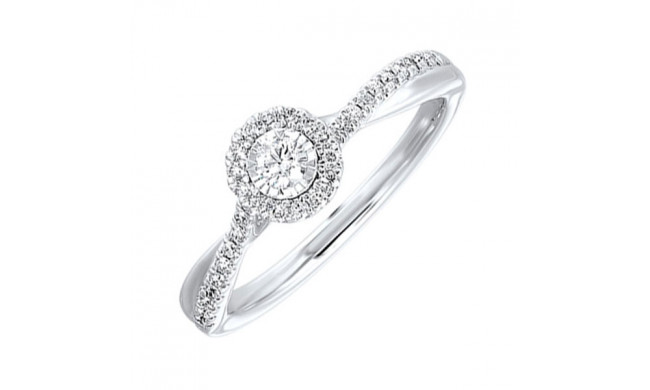 Gems One 14Kt White Gold Diamond(1/4Ctw) Ring - RG76918-4WC