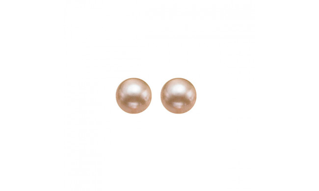 Gems One Silver Pearl (2 Ctw) Earring - FPPS5.5-SS