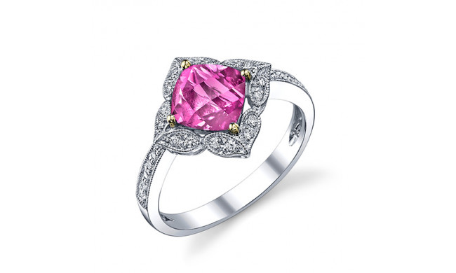 Stanton Color 14k Gold Pink Tourmaline Ring