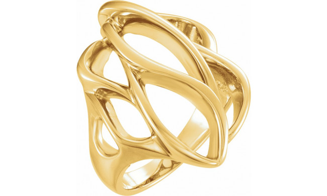 14K Yellow Freeform Ring - 551737182P