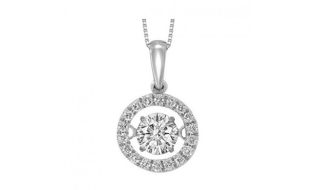 Gems One 14Kt White Gold Diamond (1Ctw) Pendant - ROL1040-4WC