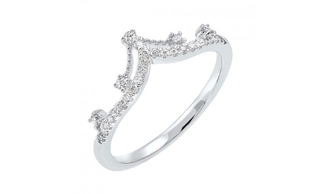 Gems One 10Kt White Gold Diamond(1/5Ctw) Ring - RG73311-1WD