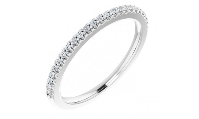 Platinum 1/8 CTW Diamond Anniversary Band - 123194603P