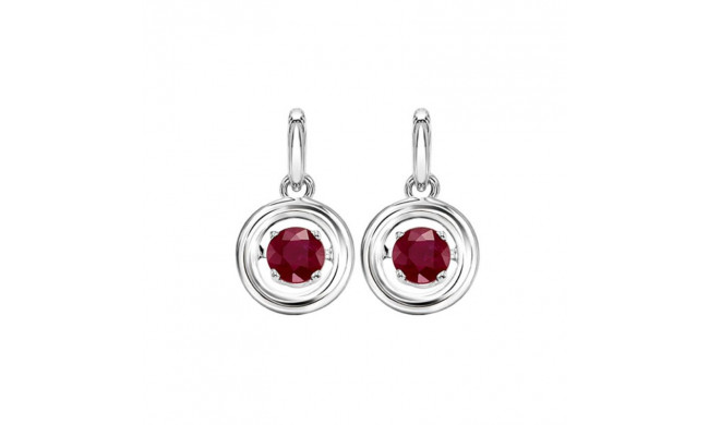 Gems One Silver (SLV 995) Rhythm Of Love Fashion Earrings - ROL2049R