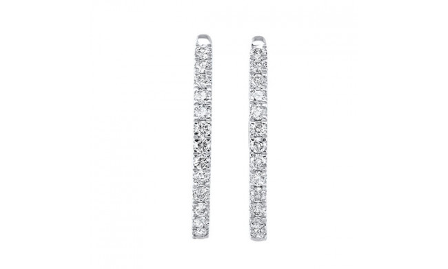 Gems One 14Kt White Gold Diamond (1Ctw) Earring - ER10557/100-4WF