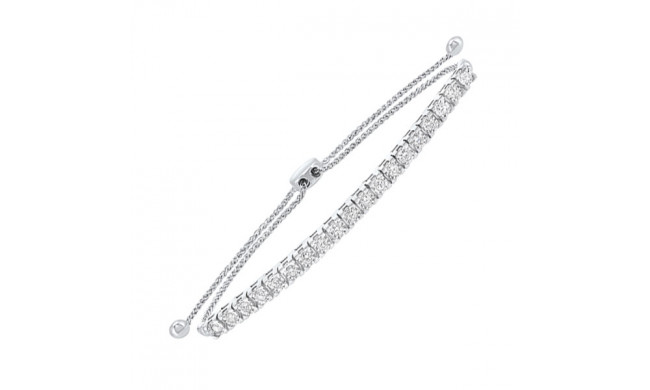 Gems One 14Kt White Gold Diamond (1/2Ctw) Bracelet - FB1168/50-4WC