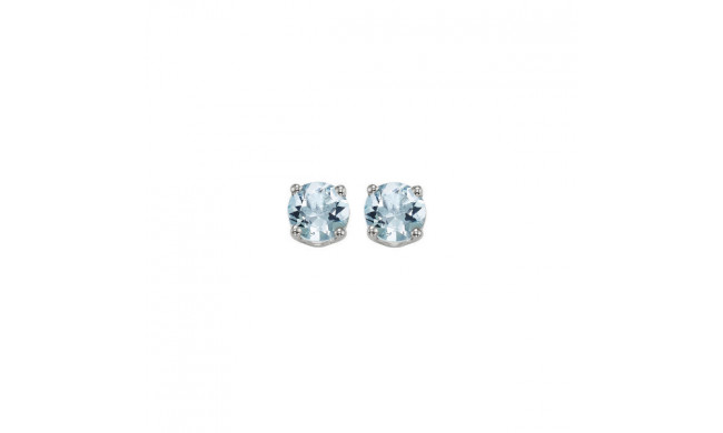 Gems One 14Kt White Gold Aquamarine (7/8 Ctw) Earring - EAR45-4W
