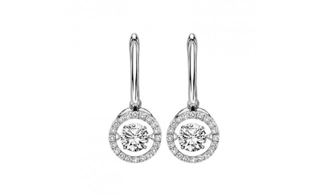 Gems One 14KT White Gold & Diamond Rhythm Of Love Fashion Earrings  - 2-1/2 ctw - ROL2041-4WC