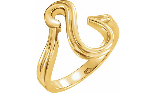 14K Yellow Freeform Ring - 5909123955P