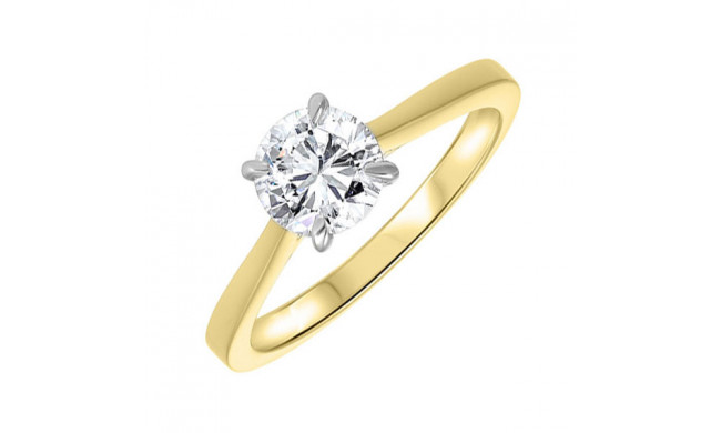 Gems One 14Kt White Yellow Gold Diamond (1Ctw) Ring - RG73432-4YWB