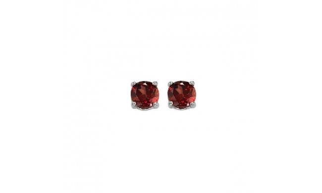 Gems One 14Kt White Gold Garnet (1/2 Ctw) Earring - EGR40-4W