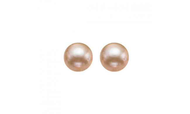 Gems One Silver Pearl (2 Ctw) Earring - FPPS9.5-SS