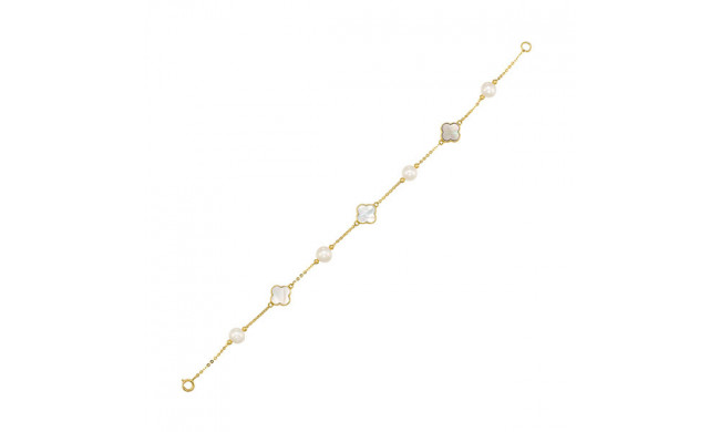 Gems One 10Kt Yellow Gold Bracelet - BC10164-1YPMOP