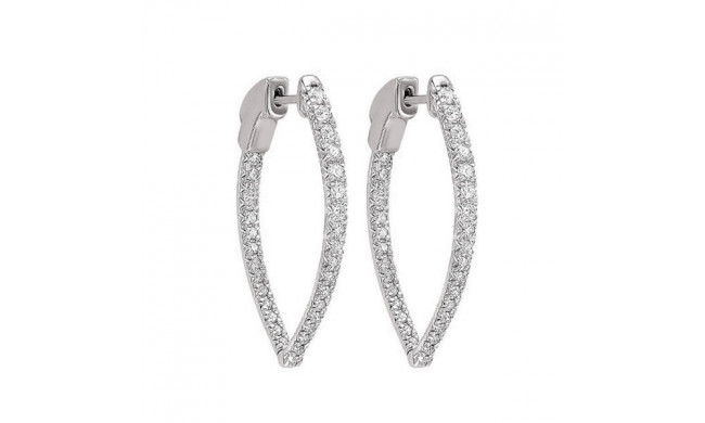 Gems One 14Kt White Gold Diamond (3/4Ctw) Earring - ER10444-4WC