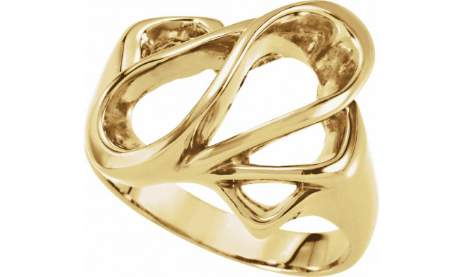 14K Yellow Freeform Ring - 551537092P