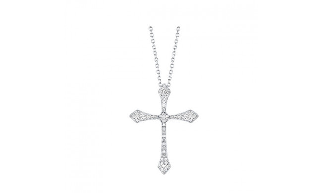 Gems One 14Kt White Gold Diamond (1/5Ctw) Pendant - PD00622-4WD