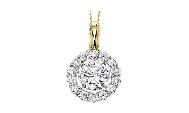 Gems One 14KT Yellow Gold & Diamond Rhythm Of Love Neckwear Pendant  - 3/4 ctw - ROL1042-4YC