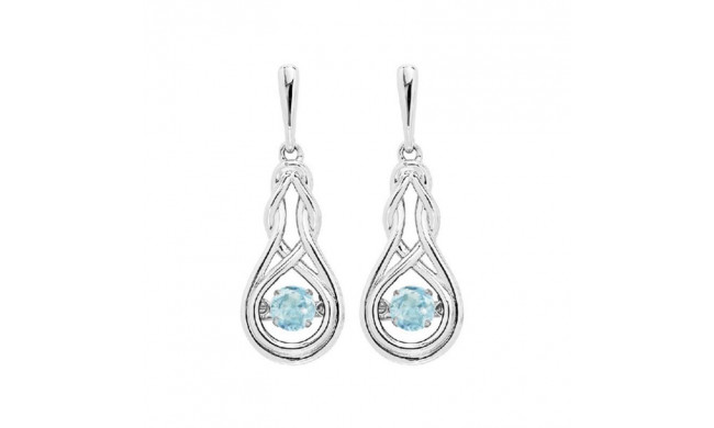 Gems One Silver (SLV 995) Stunning Fashion Earrings - ROL2238-SSCWT