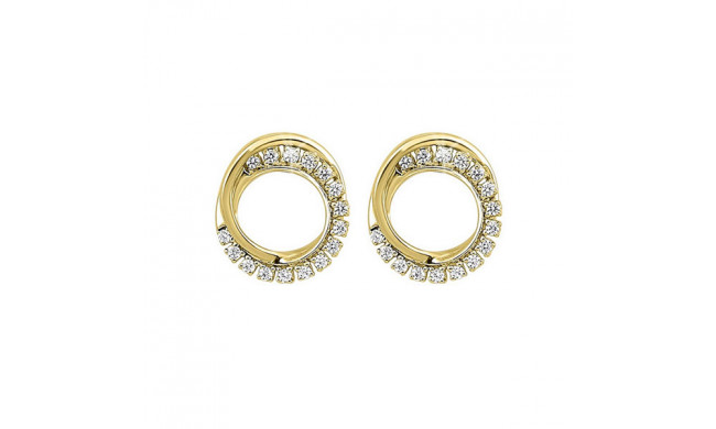 Gems One 10Kt Yellow Gold Diamond (1/6Ctw) Earring - ER24870-1YD