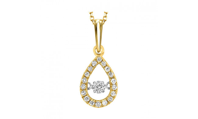 Gems One 10Kt Yellow Gold Diamond (1/5Ctw) Pendant - ROL1023-1YC