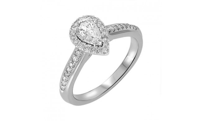 Gems One 14Kt White Gold Diamond(5/8Ctw) Ring - RG63189-4WB