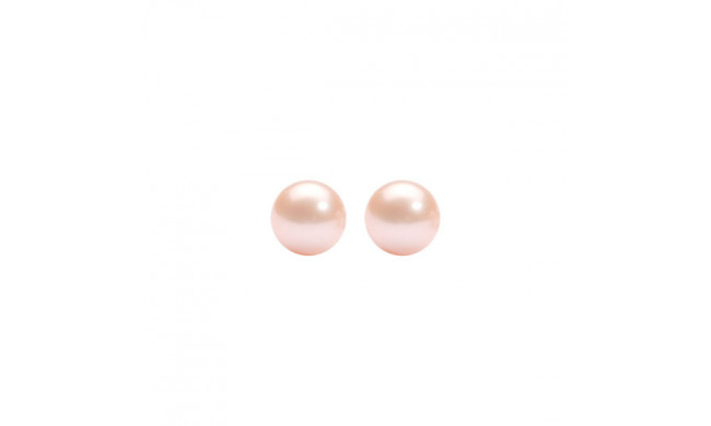 Gems One Silver Pearl (2 Ctw) Earring - FOPS4.5-SS