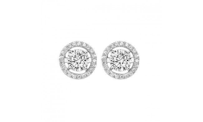 Gems One 14Kt White Gold Diamond (1/4Ctw) Earring - EJR1005-4WC