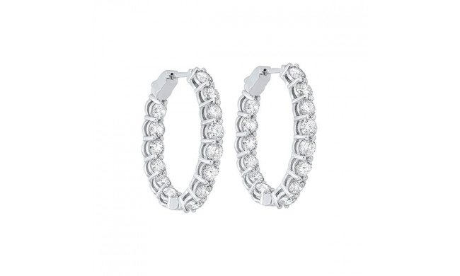 Gems One 14Kt White Gold Diamond (7Ctw) Earring - FE1240-4WC