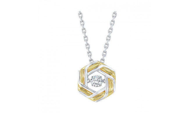 Gems One Silver Pendant - PD10371-SSWY