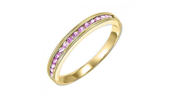 Gems One 14Kt Yellow Gold Pink Sapphire (1/3 Ctw) Ring - FR1080-4Y