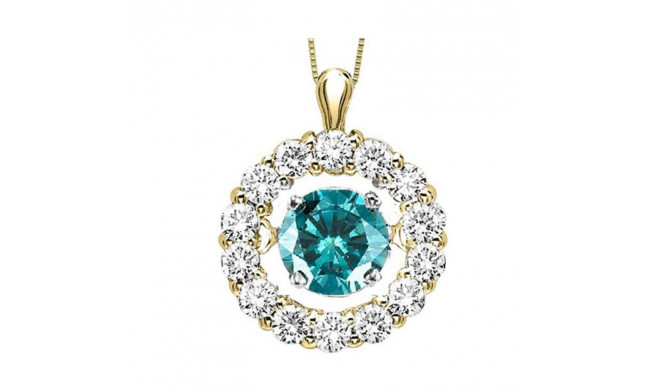 Gems One 14KT Yellow Gold & Diamond Rhythm Of Love Neckwear Pendant  - 1/2 ctw - ROL1006-4YCBL