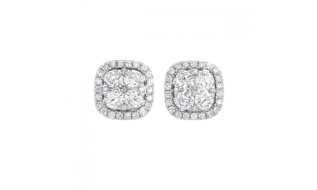 Gems One 14Kt White Gold Diamond (3/4Ctw) Earring - ER10256-4WC