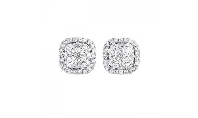 Gems One 14Kt White Gold Diamond (3/4Ctw) Earring - ER10256-4WC